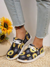 Flower Series Sneakers: Casual European and American Style Women's Canvas Shoes