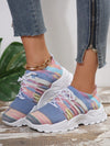 Explore in Style with Women's Outdoor Round Toe Casual Sneakers