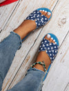 Starry Comfort: Women's Fashionable Flat Slippers for Home, Outdoor Activities, and Beach