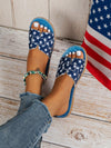 Starry Comfort: Women's Fashionable Flat Slippers for Home, Outdoor Activities, and Beach