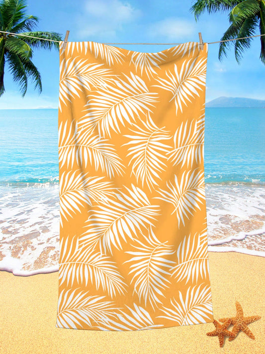 Introducing the Ultimate Plant Leaves <a href="https://canaryhouze.com/collections/towels" target="_blank" rel="noopener">Beach Towel</a> - the perfect companion for all your outdoor activities! Made with quick-dry and highly absorbent material, this towel is designed to keep you dry and comfortable. Its vibrant plant leaves design adds a touch of style to your beach or pool days. Stay dry and stylish with our Ultimate Beach Towel.