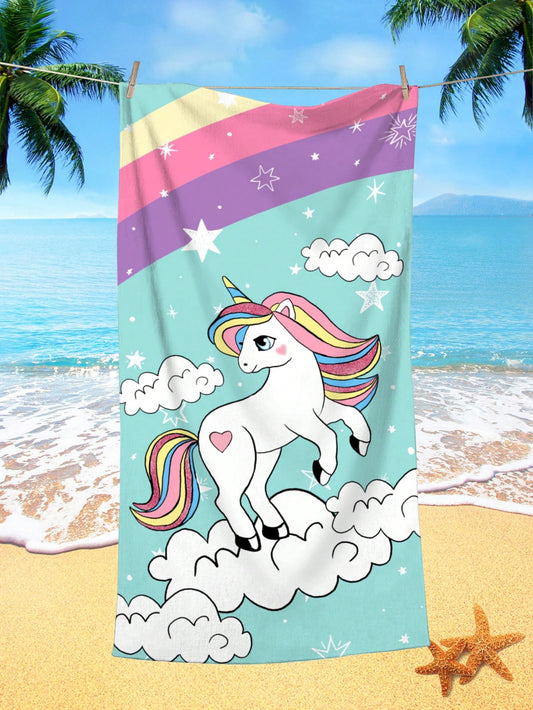 Transform your beach experience with our Magical Unicorn <a href="https://canaryhouze.com/collections/towels" target="_blank" rel="noopener">Beach Towel</a>. Made for swimming, vacation, travel, and camping, this towel will bring a touch of magic to your outdoor adventures. With its vibrant design and soft, absorbent material, you'll never want to leave the beach without it.