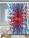 Creative Line Design Shower Curtain: Personalize Your Bathroom Decor!