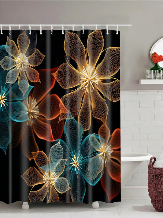 Add a touch of elegance to your bathroom with our Modern Petal Printed <a href="https://canaryhouze.com/collections/shower-curtain" target="_blank" rel="noopener">Shower Curtain</a>. The stylish and modern design will add a touch of sophistication to your space. Its high-quality material ensures durability and its water-resistant properties make it a practical choice. Illuminate your bathroom with style and functionality.