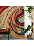 Add a pop of color to your bathroom with our Colorful Bliss Printed <a href=