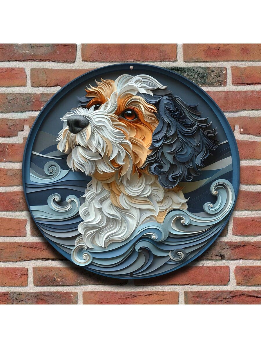 Enhance the atmosphere of any room with this Vintage <a href="https://canaryhouze.com/collections/metal-arts" target="_blank" rel="noopener">Retro</a> Metal Aluminum Sign. Perfect for decorating your kitchen, bedroom, living room, bathroom, and more. Made with sturdy aluminum material and measuring 20x20cm, this wall art adds a touch of nostalgia to your home.