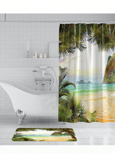 Coastal Paradise: 4 Piece Bathroom Set for a Stylish Home Makeover