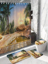 Coastal Paradise: 4 Piece Bathroom Set for a Stylish Home Makeover