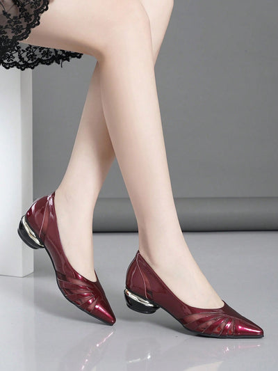 Trendy Women's Chunky Heel Shoes: Step Into Spring and Autumn in Style