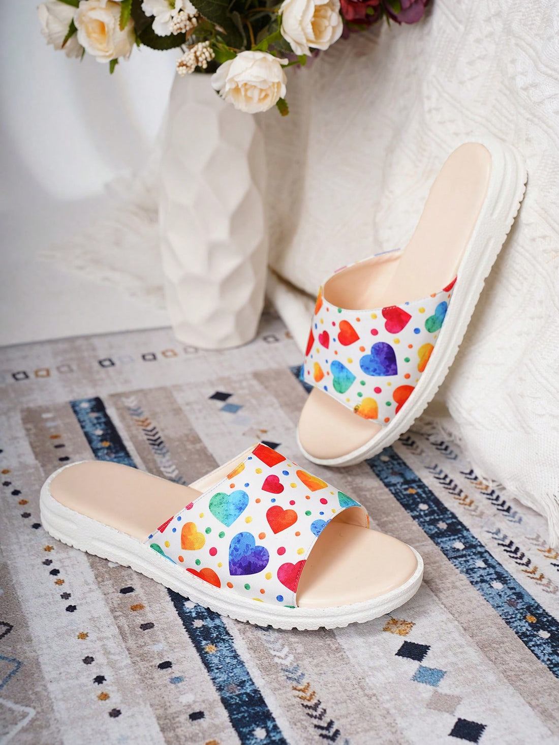 Enjoy comfort and style with our Chic and Comfy Slip-On Slippers <a href="https://canaryhouze.com/collections/women-canvas-shoes" target="_blank" rel="noopener">Sandals</a> for women. These fashion-forward sandals are designed for easy on and off, providing convenience and elegance to your everyday look. Crafted with premium materials, these sandals offer the perfect fit for all-day comfort. Experience the perfect combination of fashion and comfort with our Chic and Comfy Slip-On Slippers Sandals.