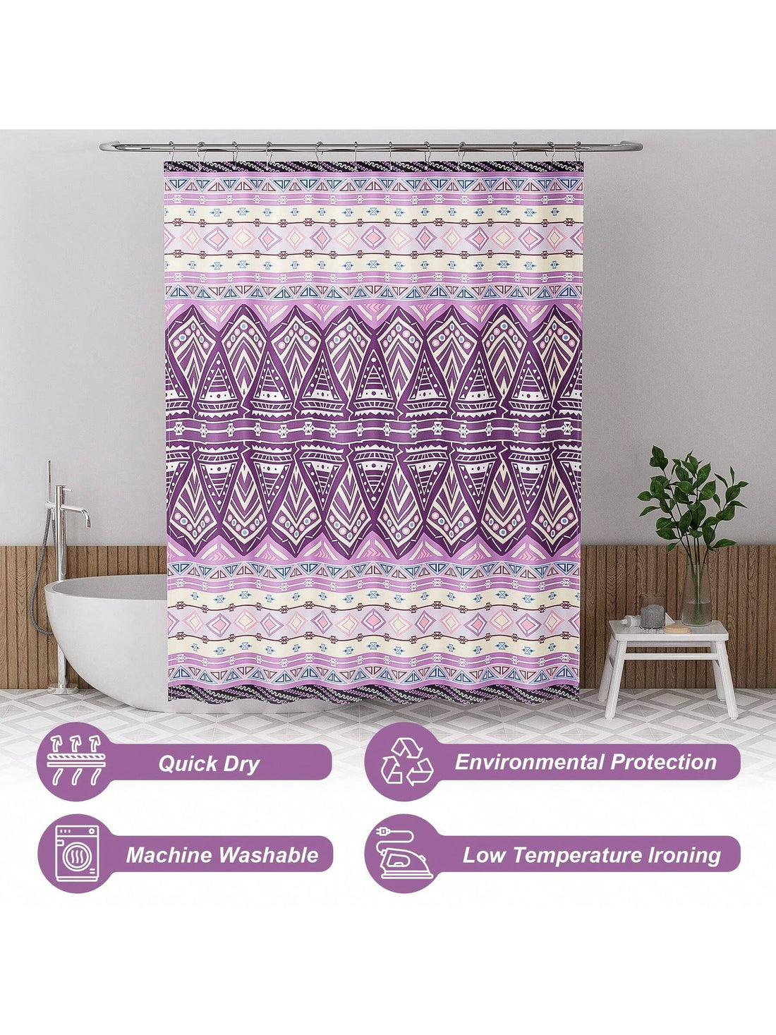 Add a touch of luxury to your bathroom with our Boho Floral <a href="https://canaryhouze.com/collections/shower-curtain" target="_blank" rel="noopener">Shower Curtain</a> Set. Made with premium fabric, this colorful curtain will elevate your bathroom decor. The vibrant boho floral design brings a sense of relaxation and style to your space. Upgrade your shower experience today.