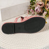 Summer Chic: Fringe Patterned Flat Beach Slippers for Women