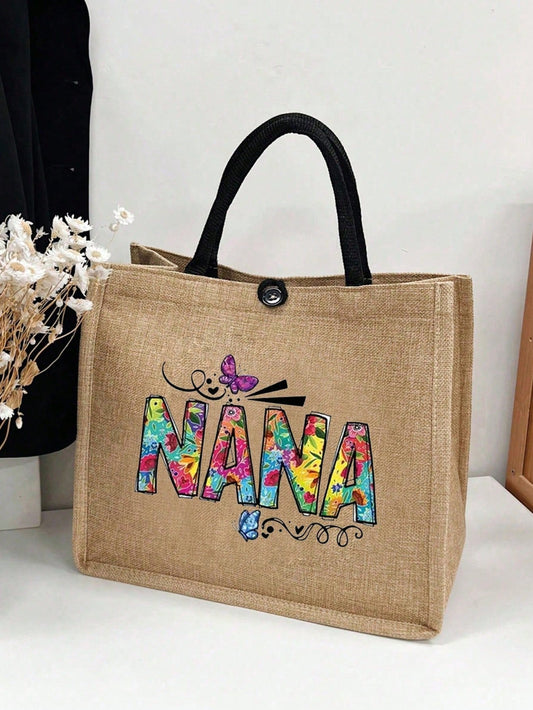 This NANA <a href="https://canaryhouze.com/collections/canvas-tote-bags" target="_blank" rel="noopener">tote bag</a> is the perfect gift for the best aunt ever! With its spacious design, she can carry all her essentials in style. Made with high-quality material, it's durable and long-lasting. Show your appreciation to your aunt with this thoughtful and practical gift.