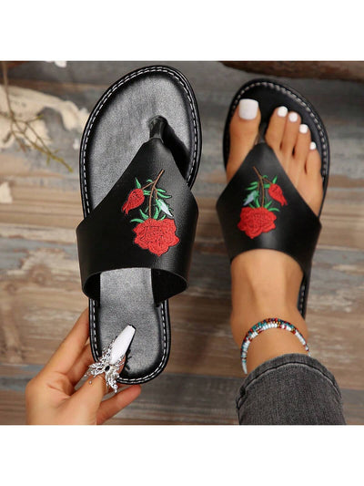 Introducing the must-have footwear for summer 2024, our Boho Chic Embroidered <a href="https://canaryhouze.com/collections/women-canvas-shoes" target="_blank" rel="noopener">Sandals</a>! These sandals feature trendy bohemian embroidery, perfect for adding a touch of chic to any outfit. Made with high-quality materials, these sandals offer both style and comfort. Elevate your summer look with these sandals.