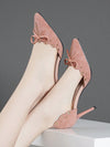 Elegant Pointed Toe High Heels for Spring and Summer