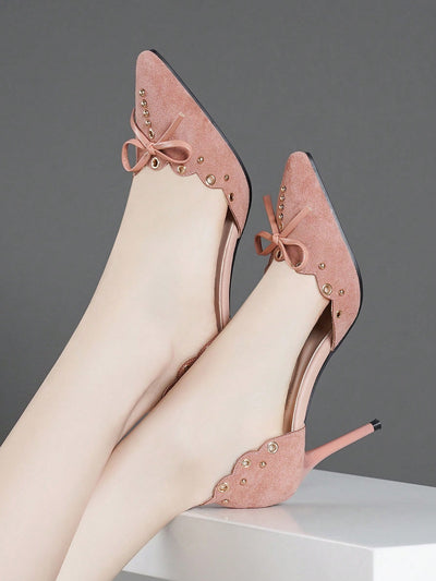 Elegant Pointed Toe High Heels for Spring and Summer