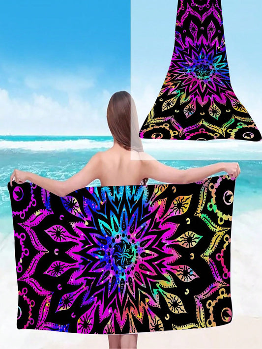 Introducing the Bohemian Mandala Printed Multipurpose <a href="https://canaryhouze.com/collections/towels" target="_blank" rel="noopener">Beach Towel</a>, your ultimate outdoor companion. Experience the perfect blend of style and function with this versatile towel, featuring a beautiful mandala print. Made for any adventure, stay comfortable and dry with its high-quality material.