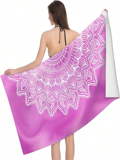 Bohemian Mandala Printed Multipurpose Beach Towel: Your Perfect Outdoor Companion