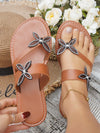 Chic and Comfortable Summer Flat Sandals with Ankle Strap in Various Colors