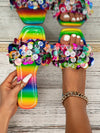 Introducing Rainbow Sparkle: the ultimate summer <a href="https://canaryhouze.com/collections/women-canvas-shoes" target="_blank" rel="noopener">slippers</a> for women. Enjoy high-end comfort with a touch of glamour. These slippers are designed with your comfort in mind, providing a luxurious fit and feel. Perfect for lounging at home or taking a stroll on a sunny day. Upgrade your summer footwear game now.