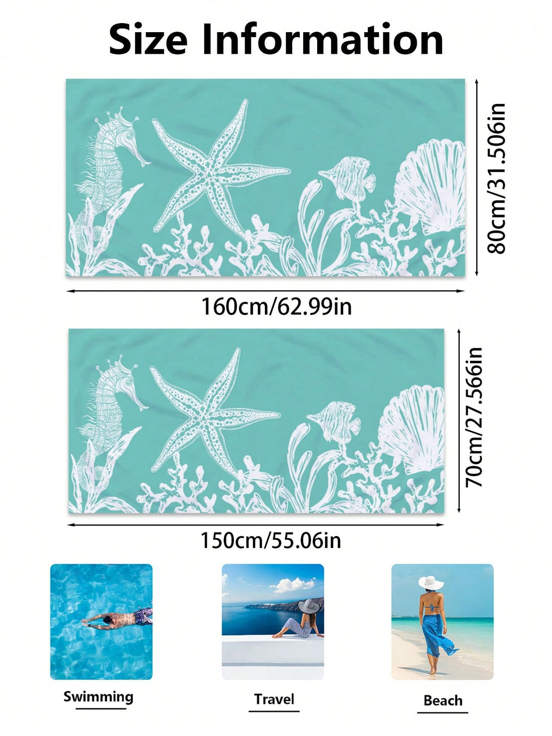 Indulge in ultimate comfort on your vacation with our Blue Starfish <a href="https://canaryhouze.com/collections/towels" target="_blank" rel="noopener">Beach Towel</a>. Made with lightweight and quick-drying material, this towel is perfect for beach trips. Its vibrant blue starfish design adds a touch of fun to your beach ensemble. Enjoy the best of both worlds- style and functionality!