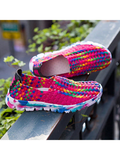 Experience ultimate comfort and style this summer with Rainbow Comfort's lightweight slip-on peas <a href="https://canaryhouze.com/collections/women-canvas-shoes" target="_blank" rel="noopener">shoes</a> for women. Designed for all-day wear, these shoes offer a sleek and effortless look while providing optimal support. Perfect for any summer occasion, these shoes are a must-have for your footwear collection.