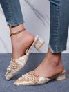 Elevate your summer style with our Luxe Lace Chunky <a href="https://canaryhouze.com/collections/women-canvas-shoes" target="_blank" rel="noopener">Heel Slippers</a>. Made with premium lace, these slippers offer both sophistication and comfort. The chunky heel provides stability, while the lace adds a touch of elegance to any outfit. Achieve the ultimate summer style statement with our Luxe Lace Chunky Heel Slippers.