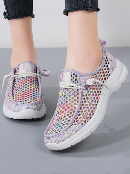 Ultra-Comfortable Women's Breathable Sport Shoes: Casual Flat Sneakers