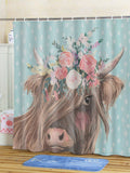 Add a fun touch to your bathroom décor with the Moo-velous Cow Print <a href=