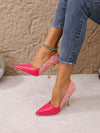 Fashion Forward: Contrast Color High Heel Single Shoes