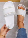 Introducing the Sparkling Style: 2024 Spring/Summer Glittering Thick-Soled <a href="https://canaryhouze.com/collections/women-canvas-shoes" target="_blank" rel="noopener">Sandals</a> for Women. These sandals combine fashion with practicality, with a shimmering design that will elevate any outfit. The thick-soled construction offers both style and comfort, making them the perfect choice for the upcoming season. Trust in our expertise and add a touch of sparkle to your wardrobe.