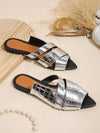 Chic and Comfortable Women's Pointed Toe Open Toe Slippers for Summer Holidays