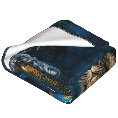 Animal Wild Collection - Soft Micro Fleece Animal Collection Blanket! - Perfect Gift for Bed, Couch, Sofa, Travel, Camping!
