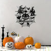 Haunted Elegance: Gothic Metal Wall Art Sculpture for Halloween Home Decor