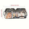 Keep Your Car Cool with the Cute Hamster Print Car Sunshade – A Stylish Sun Visor for Optimal Sun Protection and Interior Car Accessories