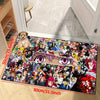 Colorful Anime Figures Floor Mat: A Non-Slip Resistant Rug for Vibrant Home Decor