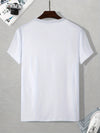 Flamingo Paradise: Men's Casual Tee Tops - Summer Must-Haves by Temu