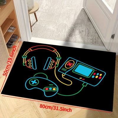 Enhance Your Gaming Haven with this Stylish Non-Slip Rug and Carpet Set