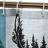 Wild Country Bear and Deer Shower Curtain: Enhance Your Bathroom Decor with Style and Functionality