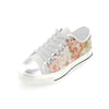 Sweet Flower Shoes, Pumpkin Women's Classic Canvas Shoes