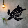 Stunning Sea Turtle Metal Wall Art: Exquisite Modern Décor Gift for Your Home