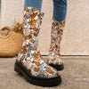 These Womens Cartoon Mushroom Print Trendy Boots provide a stylish and versatile winter look. Crafted from high-quality materials for ultimate comfort, they feature a trendy, mid-calf design with cartoon mushroom prints for an on-trend style. Perfect for any occasion.