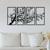 Metallic Elegance: Tree of Life Metal Wall Art Set - Enhance your Home's Ambiance with Exquisite Tree Metal Wall Decor