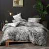 Soft and Stylish Branch and Leaf Printed Duvet Cover Set for a Luxurious Bedroom Experience(1*Duvet Cover + 2*Pillowcases, Without Core)