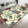 Vintage Colorful Golden Pattern Area Rug: Enhance Your Living Space with Style and Comfort