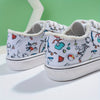 Playful Prints: Women's Cartoon Canvas Shoes for Comfy and Casual Style