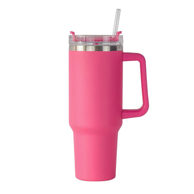 40ozColors Tumbler with Insulated Double Wall and Cup Handle - The Perfect Handy Cup! The Perfect Gift for Any Occasion!