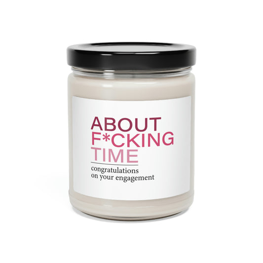Partner Gift, F*cking Time Candle, Soy Candle 9oz CJ03