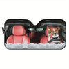 Hilarious Funny Pet Design Car Windshield Sunshade: Block the Sun in Style and Keep Your Car Cool!