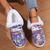 These Women's Floral Print Plush Canvas Winter Snow <a href="https://canaryhouze.com/collections/women-canvas-shoes" target="_blank" rel="noopener">Shoes</a> offer all-season warmth and style. With a plush canvas construction and vibrant print, these boots provide comfort and style in a lightweight boot. Perfect for outdoor activities.